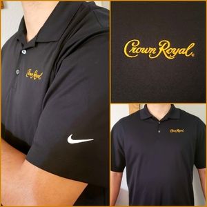 🔥Nike Golf Crown Royal Embroidered Polo Shirt